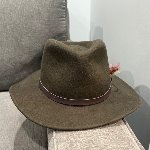 Scala Classico Crushable Wool Felt Outback Hat S/M
